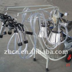 Dual bucket Milking Trolley