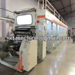 Eight Color High Speed Rotogravure Printing Machine