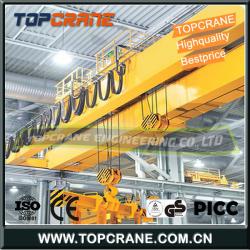 Electric double beam overhead crane 20 ton