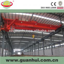 electric double girder general overhead crane for mill
