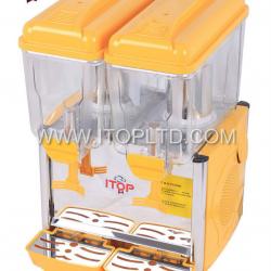 electric stored 2 bowl juice dispenser