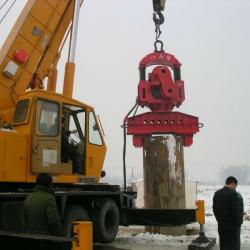 Electric Vibro Hammer Pile Hammer (crane type)