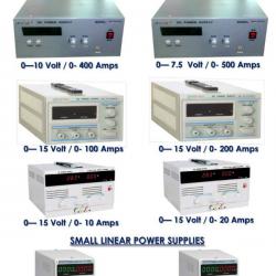 Electropolishing, Electroplating, Anodising. DC Power Supplies