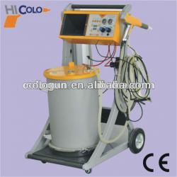 Electrostatic powder coating spray gun