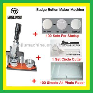 Emblem Button Maker Machine