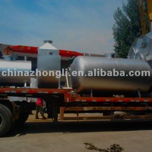 Environmental friendly waste tyre pyrolysis plant