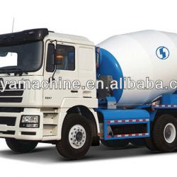 Euro 4 Shacman 6cbm concrete mixer truck 6x4