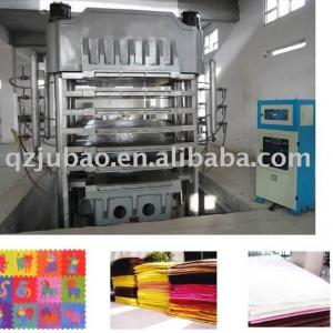 EVA Plastic/rubber sheet foaming machine