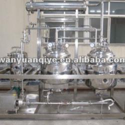 evaporate concentrate extract tank