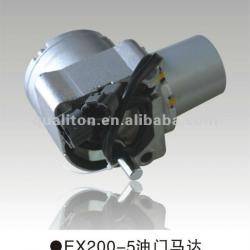 Excavator Parts HITACHI EX200-5 Throttle Motor Assembly 4614911