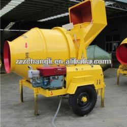 Exported to Philippines!!! JZC500(500L) diesel engine concrete mixer