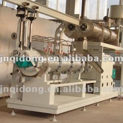 Extruded pet tortoise/rabbit/dog/fish/cat food production machine line