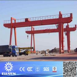 Factory using double beam 15 ton gantry crane