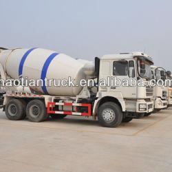 Famous 12 cbm Shacman 6*4 hino concrete mixer truck