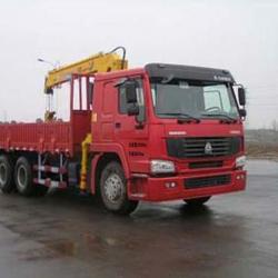 Famous brand howo truck mounted crane for hot sales