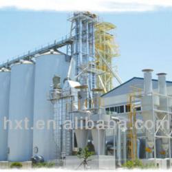 Farm and flour mill storage grain,275g/m2 galvanized wooden chips silo