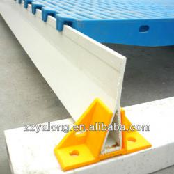 farrowing crate pig floor supporting - high strength fiberglass beam