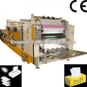 Fastest New Design High Speed Automatic Printing Embossing V Fold Hand Towel Machine