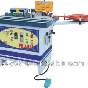 FBJ-888 double-face gluing curved&straight edge banding machine
