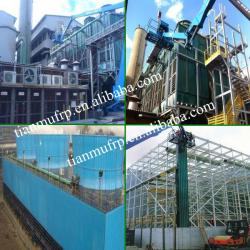 Fiberglass structural profiles cooling tower