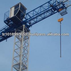 First and One Turkish Professional Manufacture Self Erecting Tower Crane