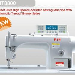 FIT8800 Direct Drive High Speed Lockstitch Sewing Machine With Automatic Thread Trimmer