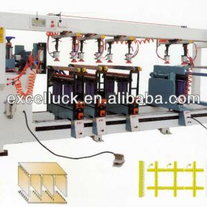 Five line multi spindle carpenter boring machine for sale