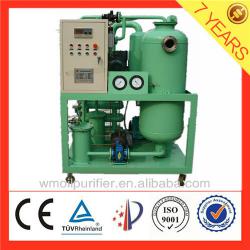 Flash distillation vacuum oil and gas separator