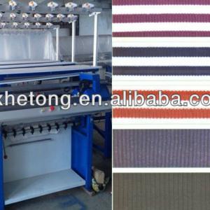 Flat and jacquard collar turning machine