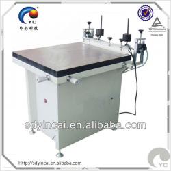 Flat bed vacuum manual printing table