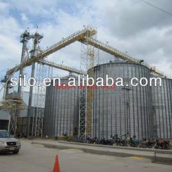 Flat bottom steel silos and accessories/Grain storage silo/Assembly steel silos