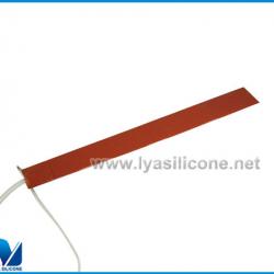 flexible electric heater with silicone