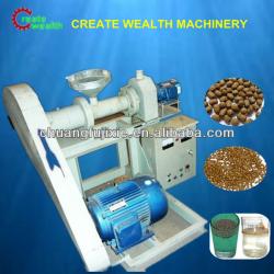 Floating fish feed pellet machine