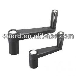 Folding crank handle made in caerd