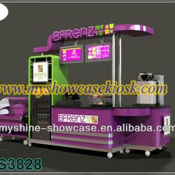 food cart design to sell coffee bubble tea juice