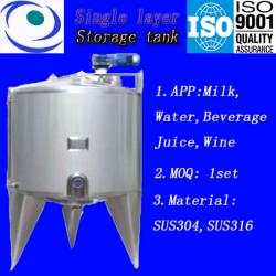 food grade water storage tanks, SUS304/SUS316