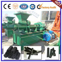 For bar shape and finger coal and charcoal extruder machine