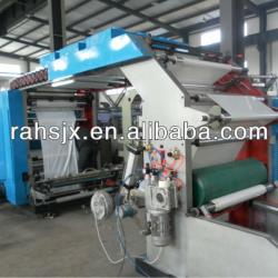 Four Colors High Speed Flexo Printing Machine(Helical Gear)