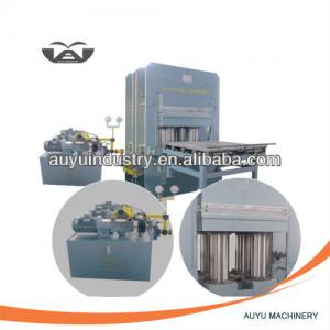 Four-cylinder Frame Flat Rubber Vulcanizer / Rubber Vulcanizing Press Machine