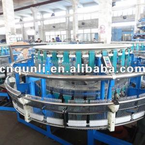 Four shuttle circular loom