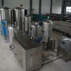 Freezing filter machine