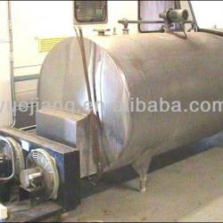 fresh milk cooling and storage tank machine