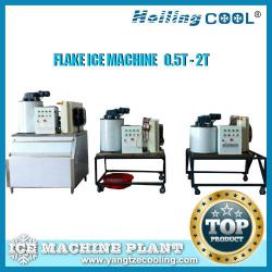 Fresh water Flake ice plant for supermarket,1T ice machine