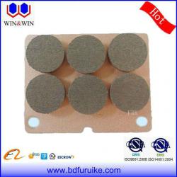 friction ceramic press button