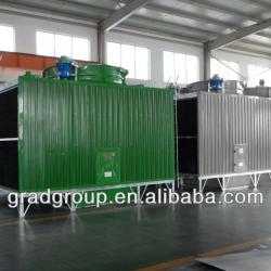 FRP square cross flow cooling tower