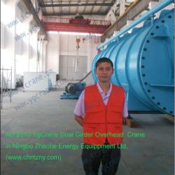 FS0011 Goodcost Reliable Durable bridge crane manufacturer control eot crane Protico rolante in Ningbo ZhaoTai Engery Company