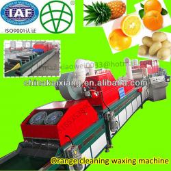full-automatic orange cleaning waxing machine