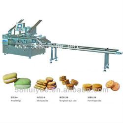 Full automatic sandwich biscuit making machine