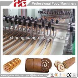 Full automatic Sandwich Swiss Roll production Line