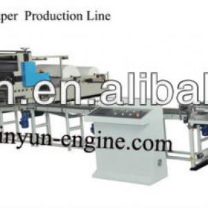 Full automatic toilet paper machine production line